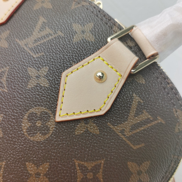 ルイヴィトンバッグ素材ディテール